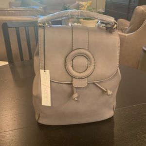 NWT Sole Society Faux Leather Backpack
